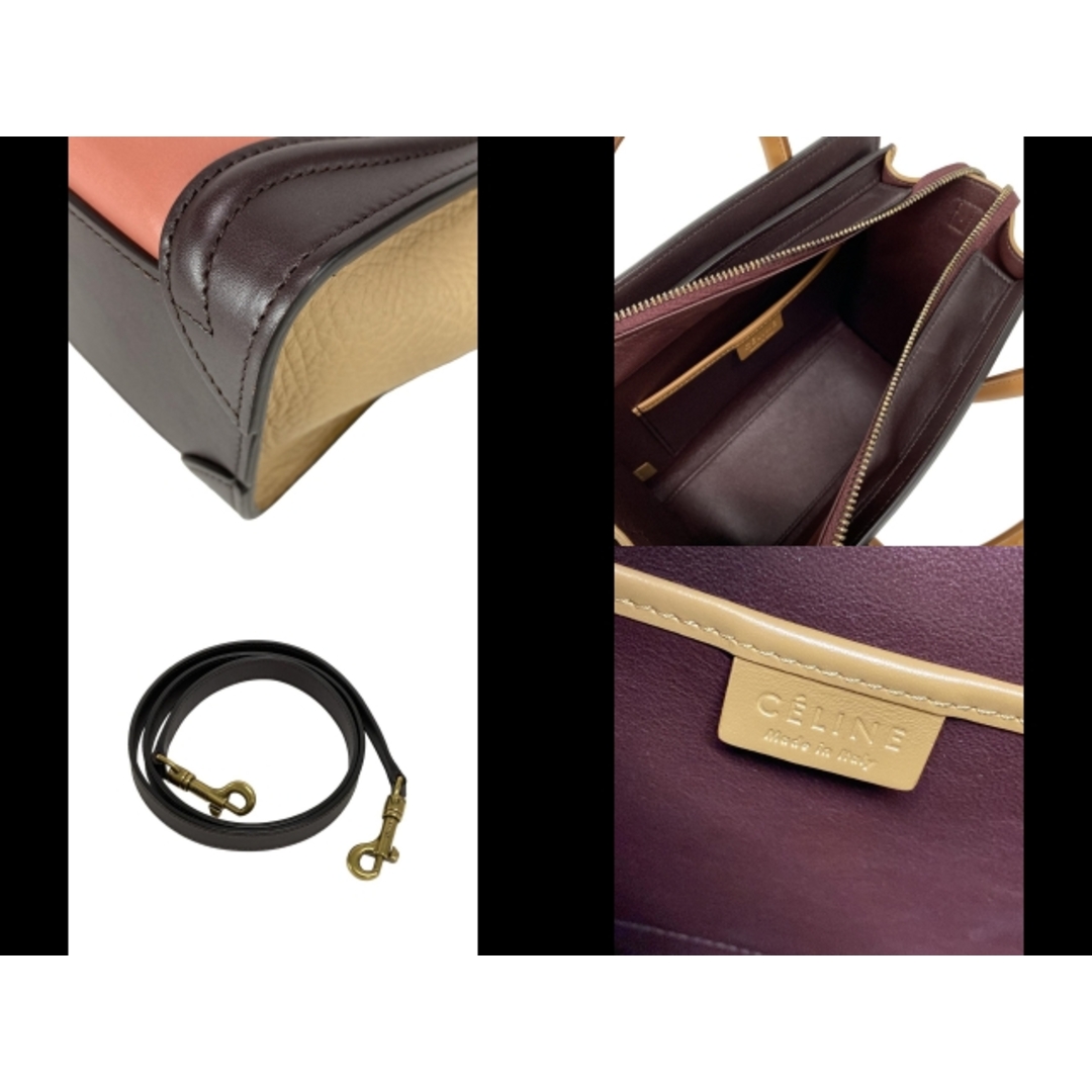CELINE - CELINE(セリーヌ) ハンドバッグ ラゲージナノ CELINE - CELINE(セリーヌ) ハンドバッグ ラゲージナノ