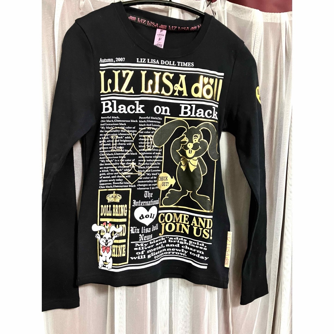 LIZ LISA doll - LIZLISA DOLL長袖Tシャツの通販 by 古着屋 LIZ LISA doll - LIZLISA DOLL長袖Tシャツの通販 by 古着屋