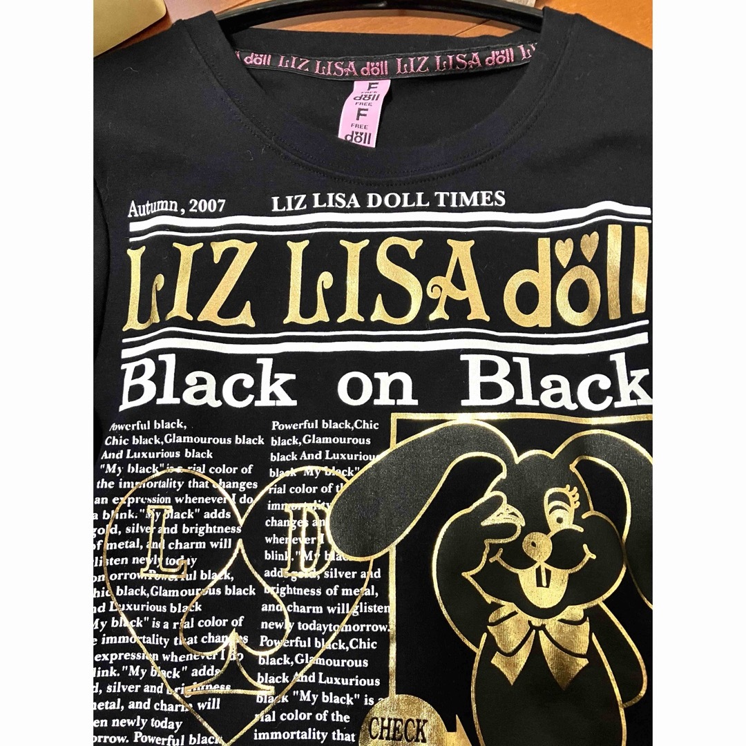 LIZ LISA doll - LIZLISA DOLL長袖Tシャツの通販 by 古着屋 LIZ LISA doll - LIZLISA DOLL長袖Tシャツの通販 by 古着屋