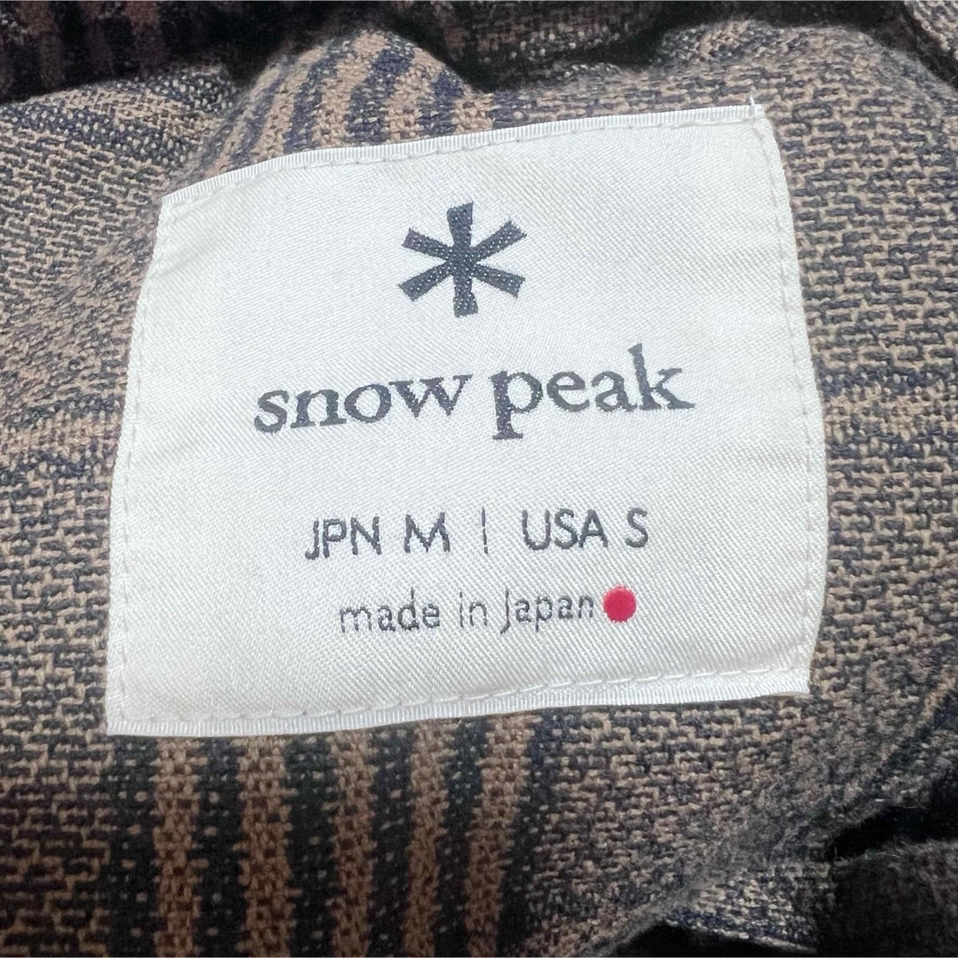 Snow Peak - 希少☆Snow Peak スノーピーク グレンチェック柄 Snow Peak - 希少☆Snow Peak スノーピーク グレンチェック柄