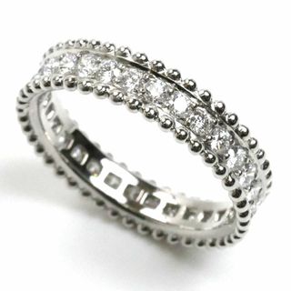 ヴァンクリーフアンドアーペル(Van Cleef & Arpels)のVan Cleef & Arpels ヴァンクリーフ＆アーペル Pt950プラチナ エステル ソリティア エタニティ フルサークル リング・指輪 VCARN57000 ダイヤモンド 15号 55 6.0g レディース【中古】【美品】(リング(指輪))
