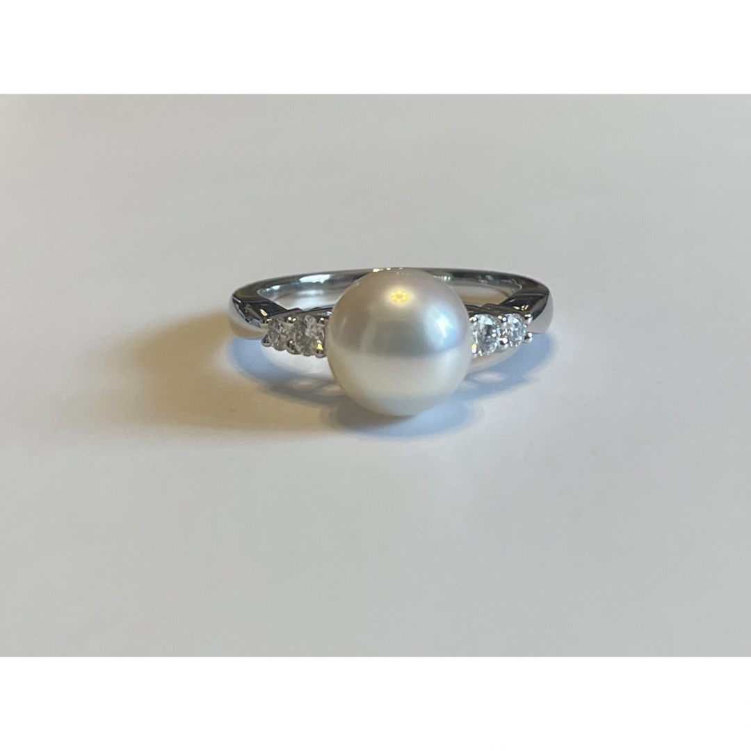 MIKIMOTO - ミキモト 現行品 MIKIMOTO パール あこや真珠 指輪 MIKIMOTO - ミキモト 現行品 MIKIMOTO パール あこや真珠 指輪