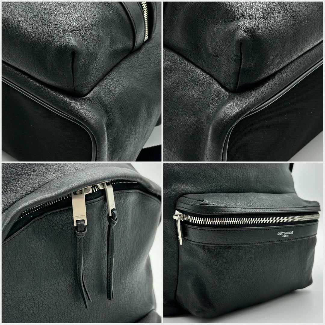 SAINT LAURENT - 【極美品】サンローラン シティ バックパック SAINT LAURENT - 【極美品】サンローラン シティ バックパック