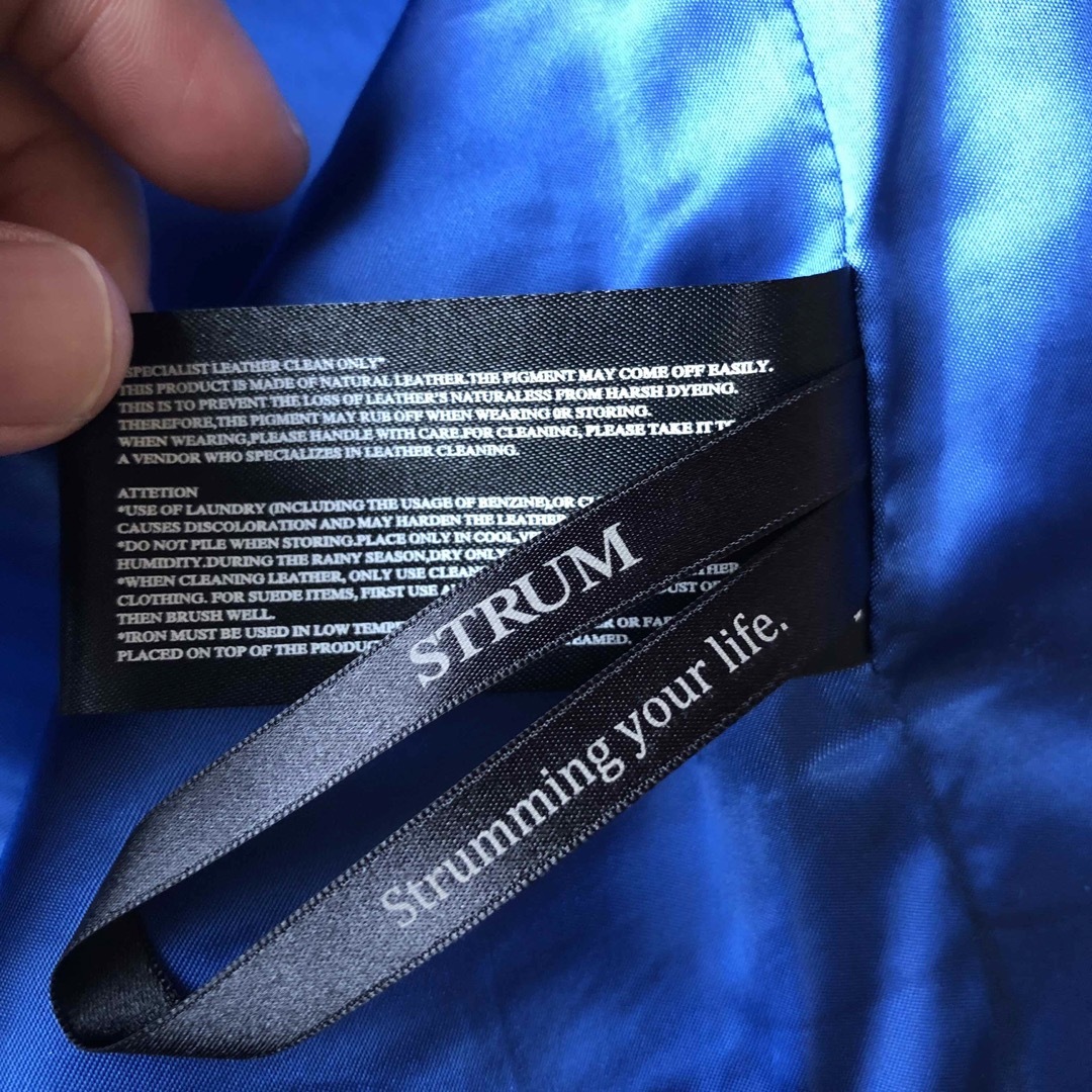 STRUM - strum×deeta ダブルライダースジャケットの通販 by STRUM - strum×deeta ダブルライダースジャケットの通販 by