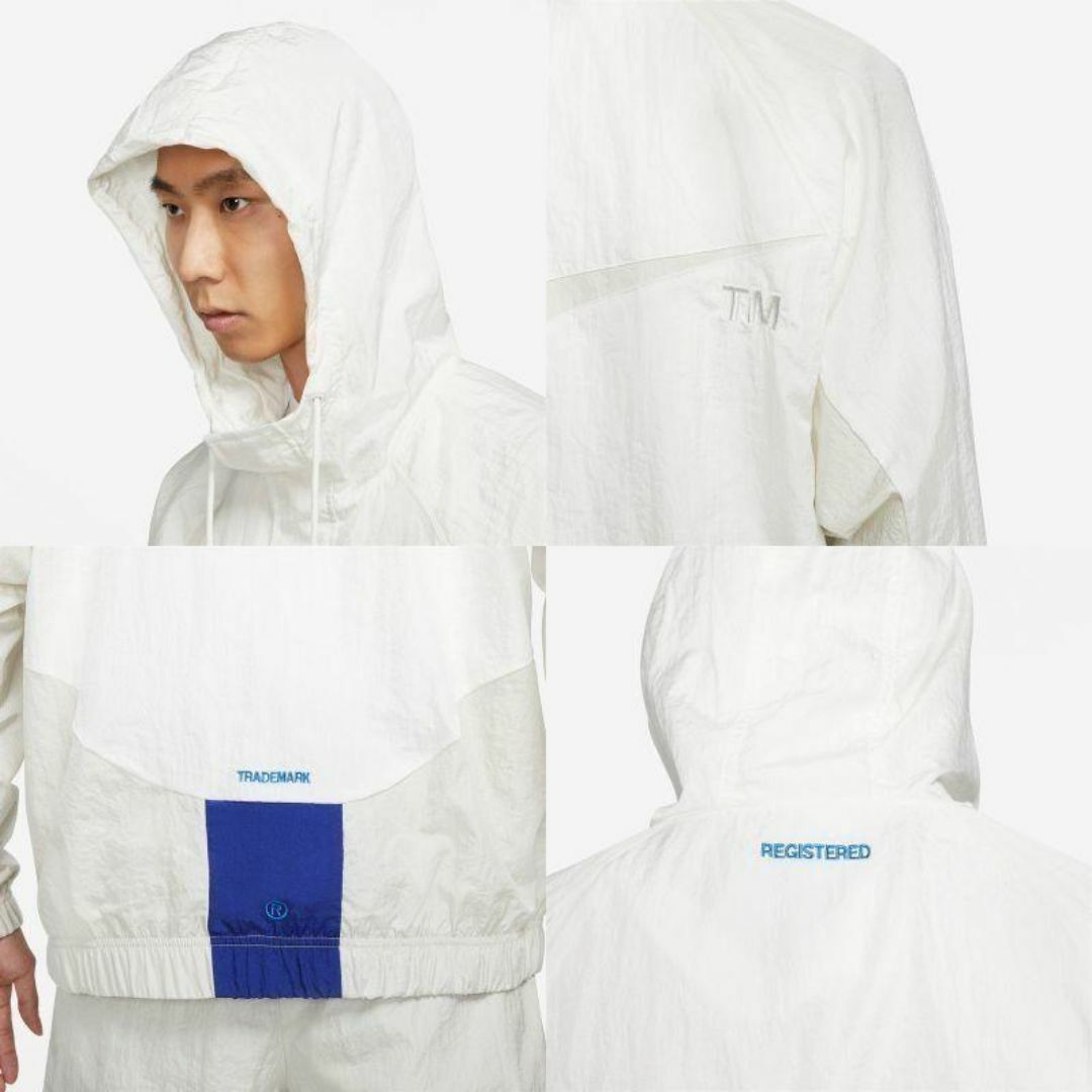 NIKE - 最後 XL ナイキ スウッシュ ウーブン ジャケット NIKE - 最後 XL ナイキ スウッシュ ウーブン ジャケット
