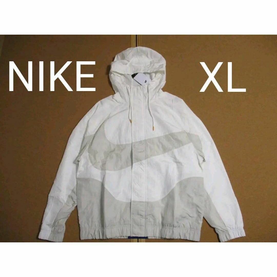 NIKE - 最後 XL ナイキ スウッシュ ウーブン ジャケット NIKE - 最後 XL ナイキ スウッシュ ウーブン ジャケット
