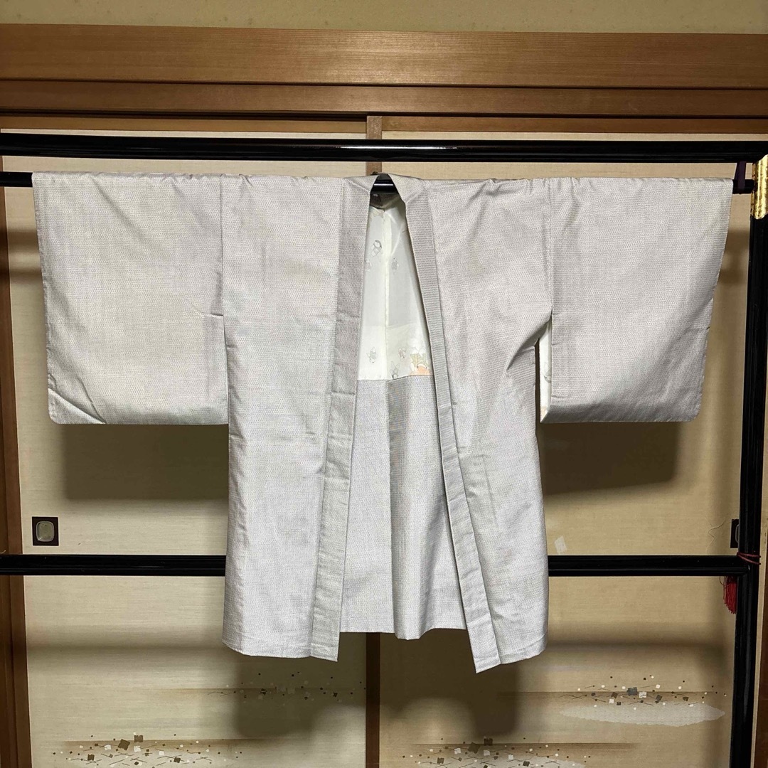 未使用近い 美品 白大島 長羽織 裄丈66 大島紬 身丈85 袷の通販 未使用近い 美品 白大島 長羽織 裄丈66 大島紬 身丈85 袷の通販