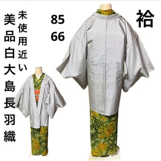 未使用近い 美品 白大島 長羽織 裄丈66 大島紬 身丈85 袷の通販 未使用近い 美品 白大島 長羽織 裄丈66 大島紬 身丈85 袷の通販