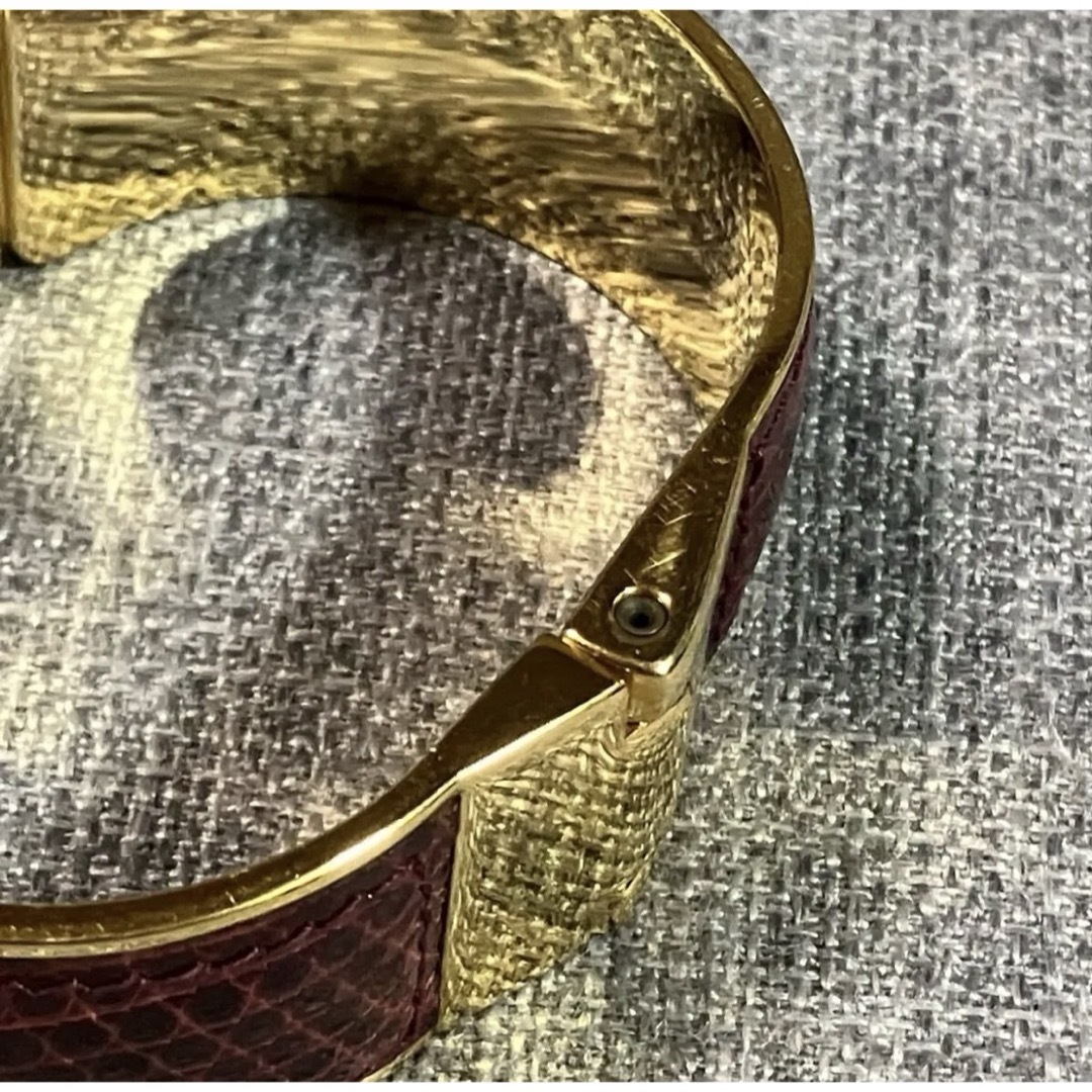 GUCCI - GUCCI グッチ ヴィンテージ バングル オールドグッチの GUCCI - GUCCI グッチ ヴィンテージ バングル オールドグッチの
