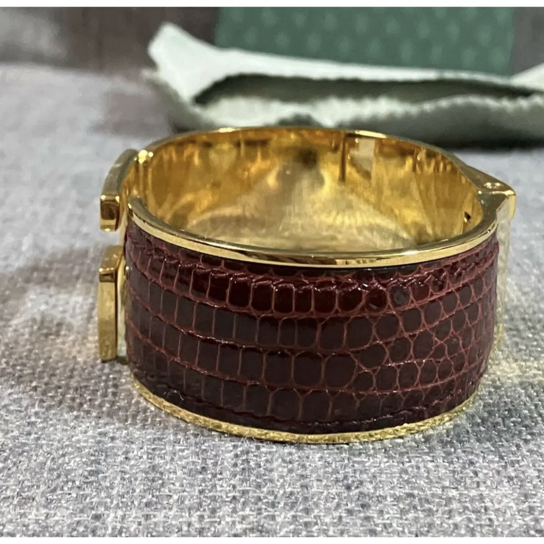 GUCCI - GUCCI グッチ ヴィンテージ バングル オールドグッチの GUCCI - GUCCI グッチ ヴィンテージ バングル オールドグッチの