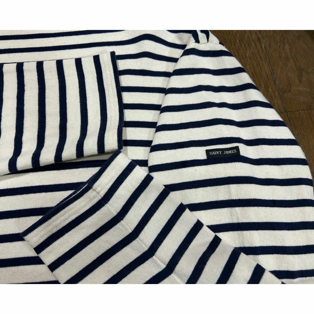 SAINT JAMES - *セントジェームス ボーダー バスクシャツ SAINT JAMES - *セントジェームス ボーダー バスクシャツ