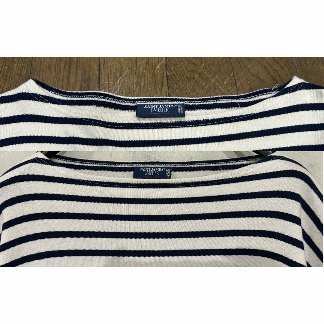 SAINT JAMES - *セントジェームス ボーダー バスクシャツ SAINT JAMES - *セントジェームス ボーダー バスクシャツ