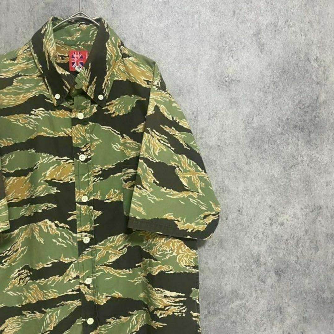 A BATHING APE - 90s アベイシングエイプ 迷彩 柄シャツ ワン A BATHING APE - 90s アベイシングエイプ 迷彩 柄シャツ ワン