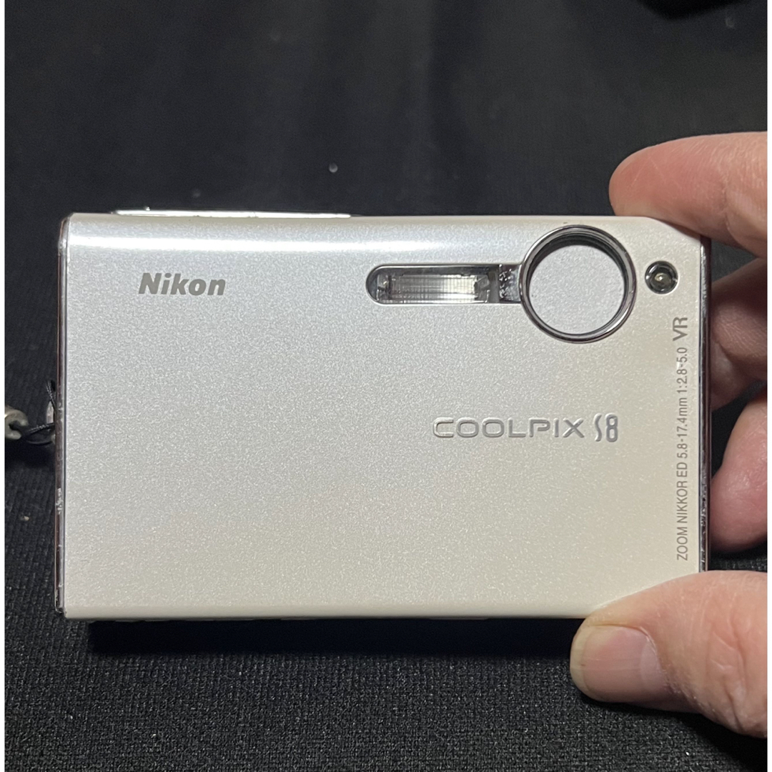 Nikon - Nikon COOLPIX S8 パールホワイト ユーズドの通販 by Nikon - Nikon COOLPIX S8 パールホワイト ユーズドの通販 by