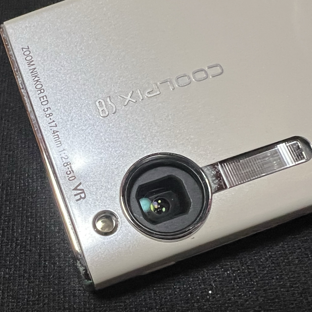 Nikon - Nikon COOLPIX S8 パールホワイト ユーズドの通販 by Nikon - Nikon COOLPIX S8 パールホワイト ユーズドの通販 by