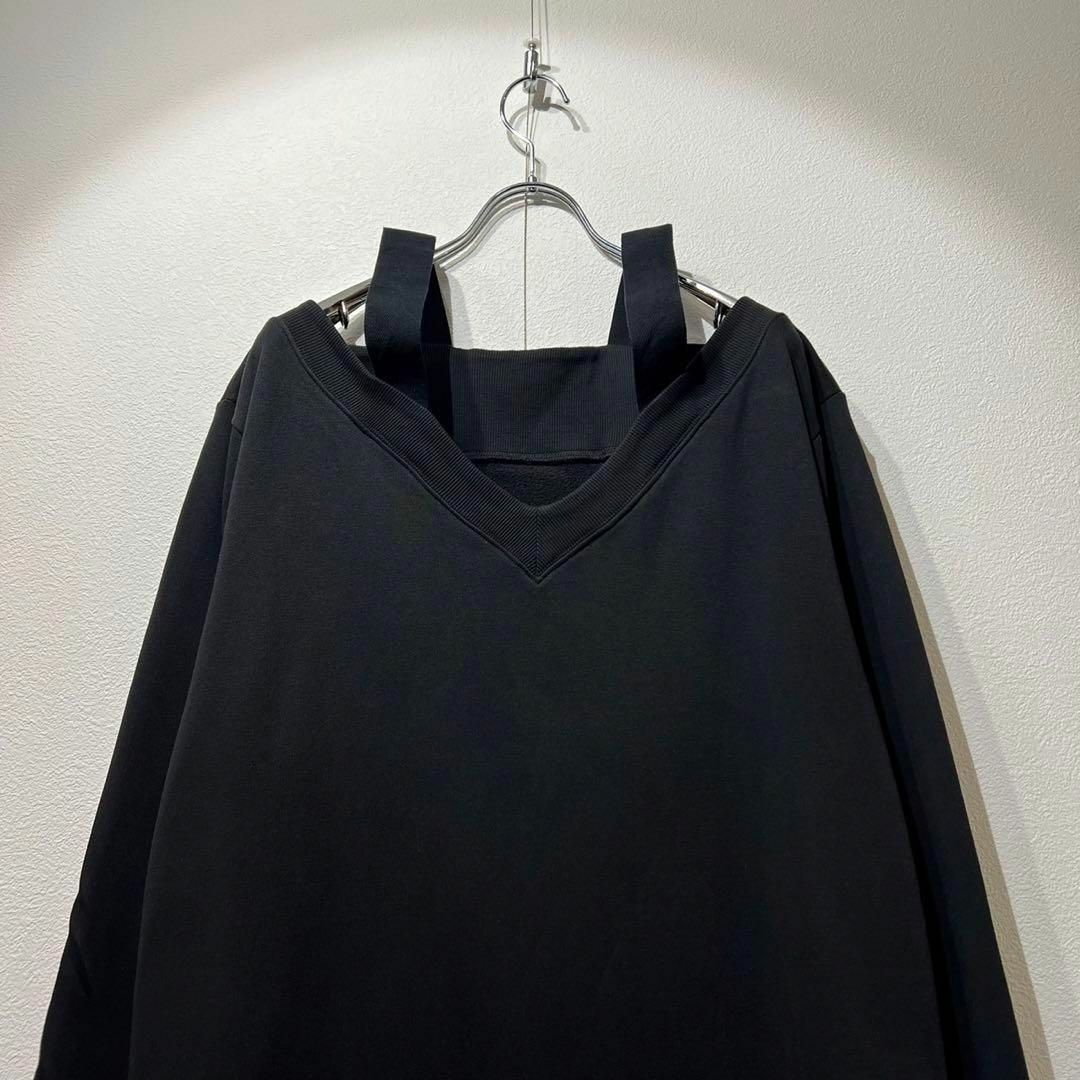 MM6 - 希少 美品 MM6 Vネック オフショルダー スウェット MM6 - 希少 美品 MM6 Vネック オフショルダー スウェット