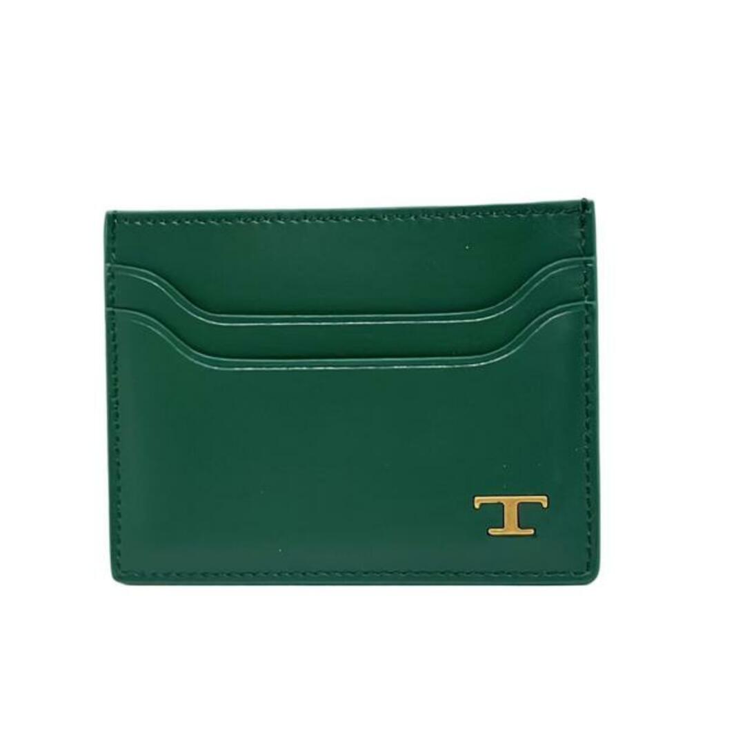 TOD'S - TOD'S(トッズ) カードケース美品 - ダークグリーン TOD'S - TOD'S(トッズ) カードケース美品 - ダークグリーン