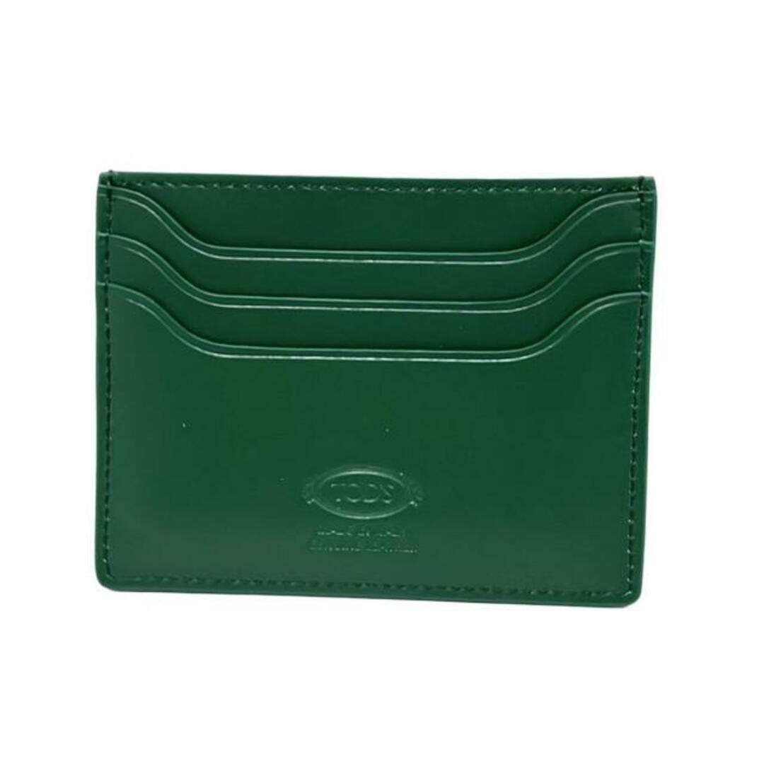 TOD'S - TOD'S(トッズ) カードケース美品 - ダークグリーン TOD'S - TOD'S(トッズ) カードケース美品 - ダークグリーン