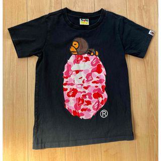 A BATHING APE - BAPE X BLACK EYE PATCH COLLEGE MINI TEEの A BATHING APE - BAPE X BLACK EYE PATCH COLLEGE MINI TEEの
