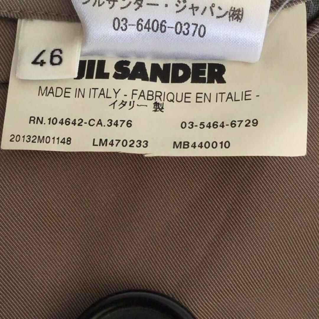 JIL SANDER - JILSANDER(ジルサンダー) トレンチコート サイズ46 JIL SANDER - JILSANDER(ジルサンダー) トレンチコート サイズ46