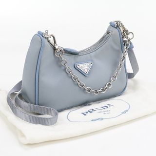 PRADA - Prada 極美品 黒 2way ハンドバッグ GLACE CALF レザー PRADA - Prada 極美品 黒 2way ハンドバッグ GLACE CALF レザー