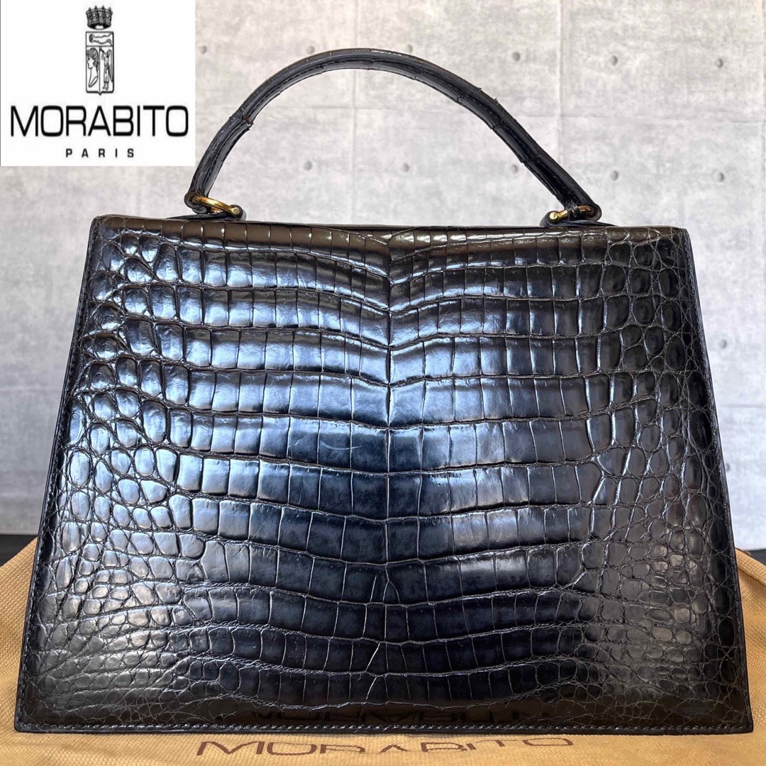 MORABITO - MORABITO 定価160万 スカラ28 ポロサス クロコダイル MORABITO - MORABITO 定価160万 スカラ28 ポロサス クロコダイル