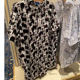 Disney - ディズニー ホーンテッドマンション ワンピース 壁紙柄 Disney - ディズニー ホーンテッドマンション ワンピース 壁紙柄
