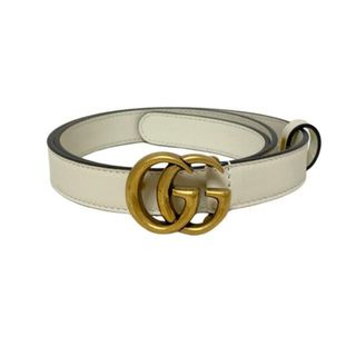 GUCCI - GUCCI(グッチ) ベルト 75 ダブルG スリムベルト 409417 GUCCI - GUCCI(グッチ) ベルト 75 ダブルG スリムベルト 409417