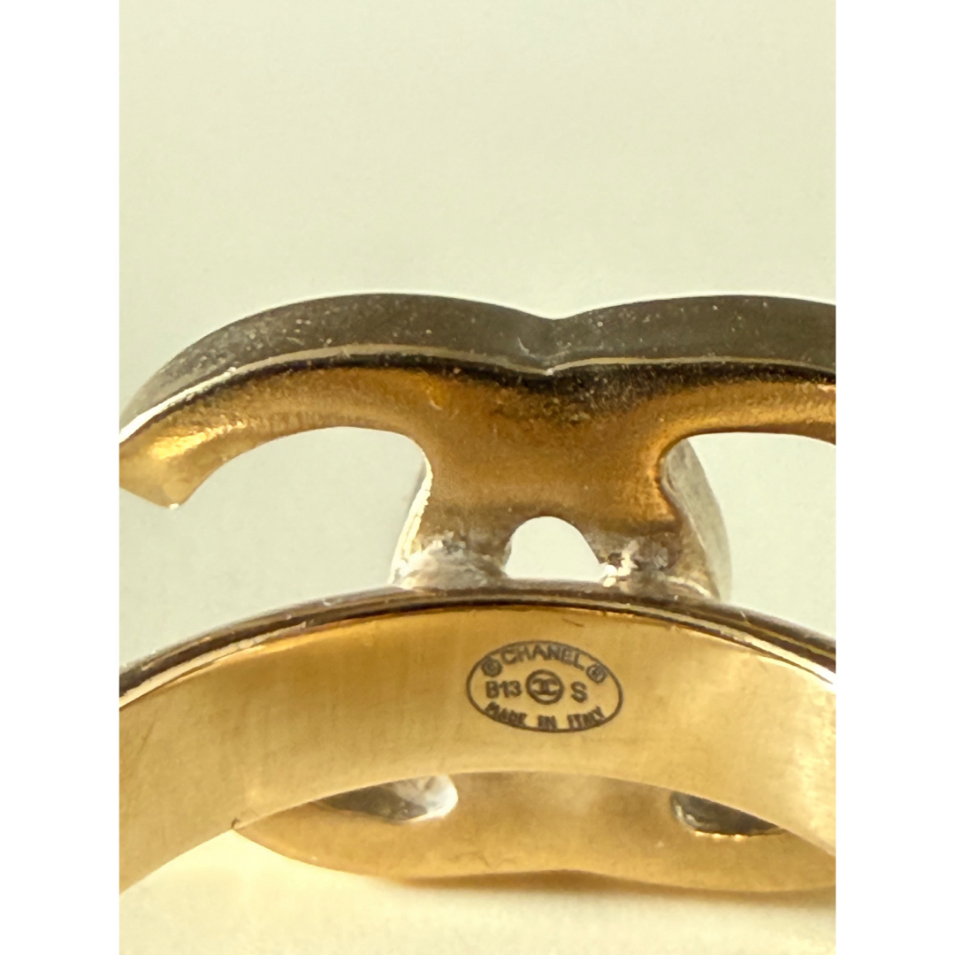 CHANEL - 美品 CHANELビンテージ シンプル リング ココマーク CHANEL - 美品 CHANELビンテージ シンプル リング ココマーク