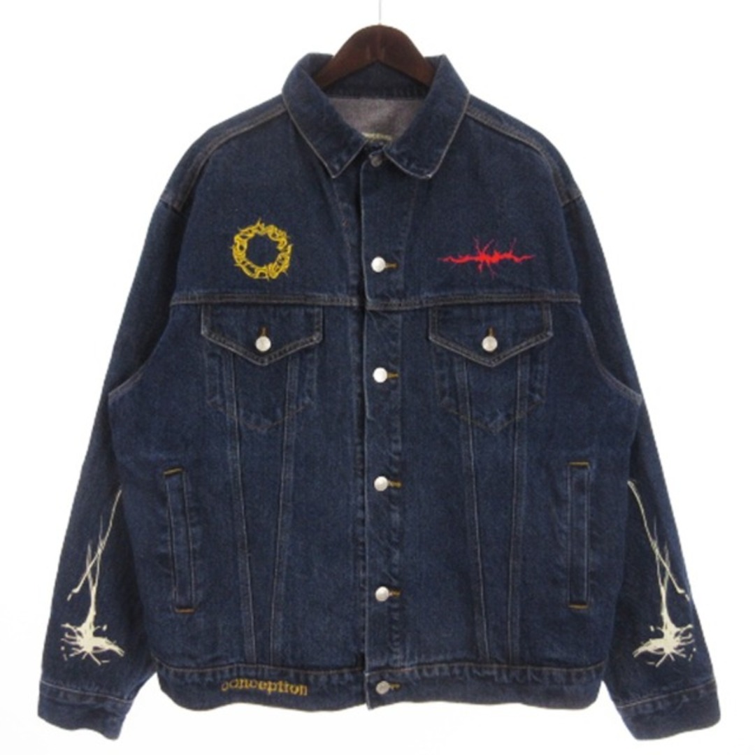 other - コンセプション デニム ジャケット Gジャン ペイント other - コンセプション デニム ジャケット Gジャン ペイント