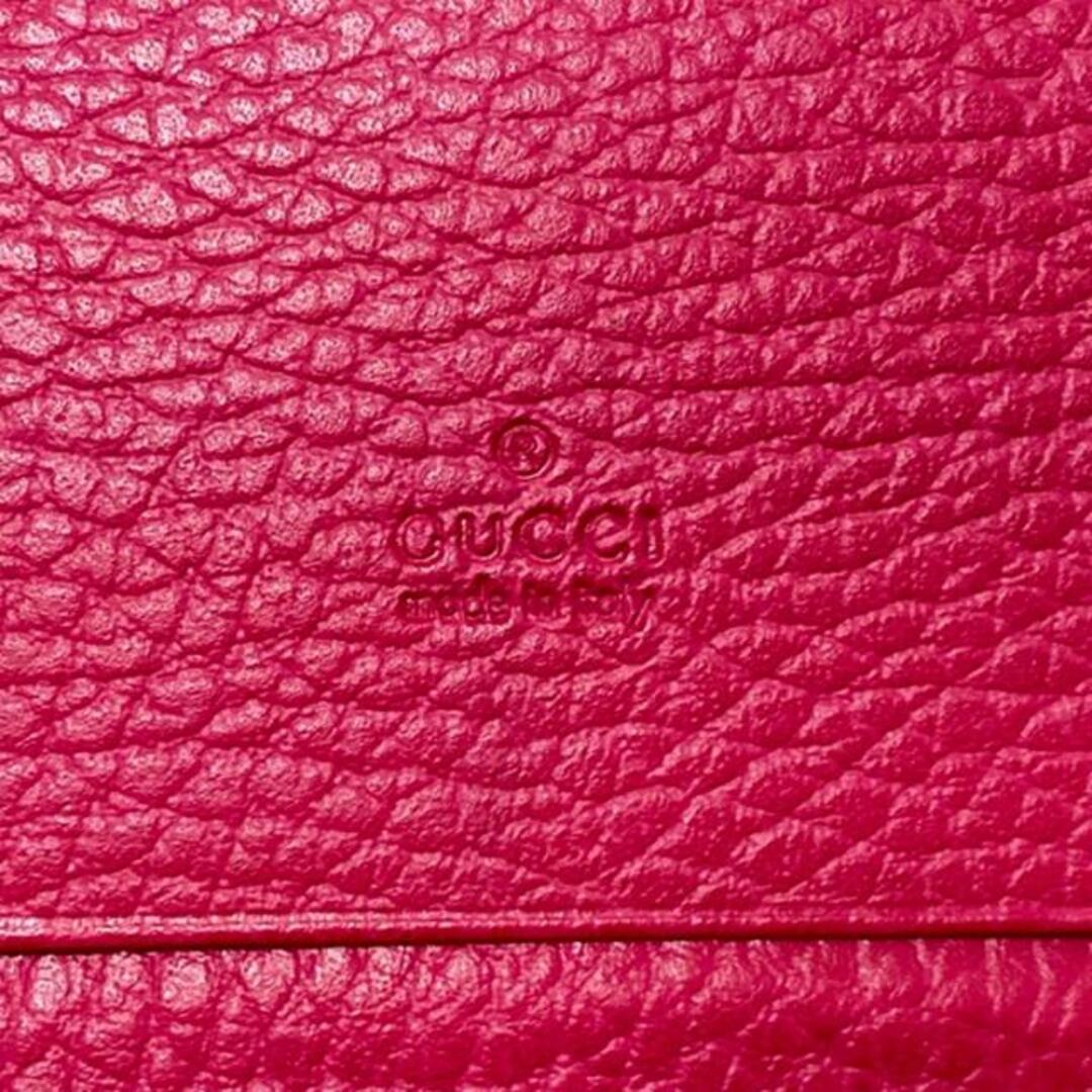 GUCCI - GUCCI(グッチ) 名刺入れ スウィング 381045 ピンク GUCCI - GUCCI(グッチ) 名刺入れ スウィング 381045 ピンク