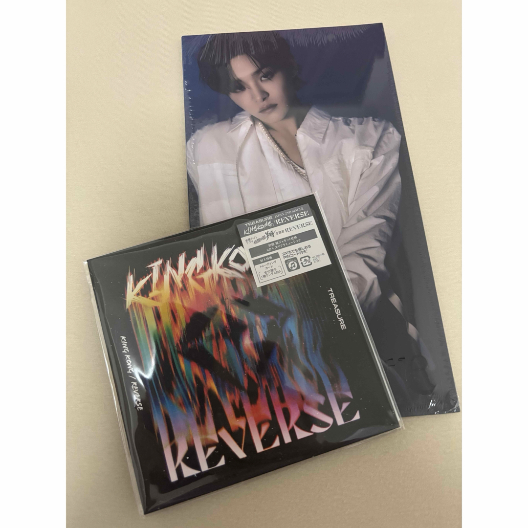TREASURE - TREASURE PLEASURE ジフン BLUE ver. 未開封 おまけ TREASURE - TREASURE PLEASURE ジフン BLUE ver. 未開封 おまけ