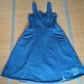 ALGY デニムジャンパースカート160cm