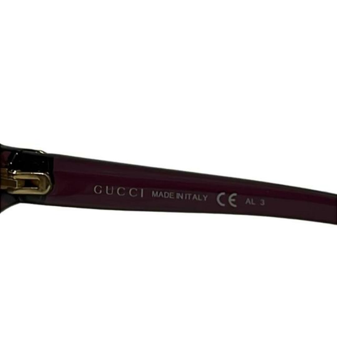 GUCCI - GUCCI(グッチ) サングラス美品 - GG3525/K/S パープル GUCCI - GUCCI(グッチ) サングラス美品 - GG3525/K/S パープル