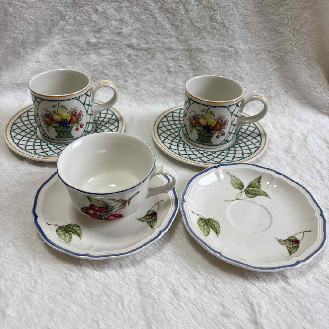 ビレロイ&ボッホ - Villeroy&Boch カップ&ソーサーのセットの ビレロイ&ボッホ - Villeroy&Boch カップ&ソーサーのセットの