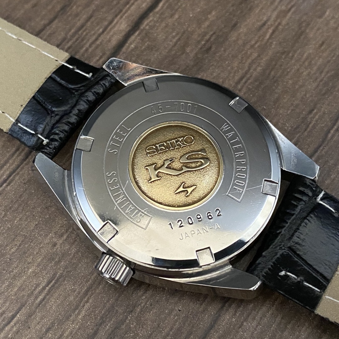 SEIKO - OH済み SEIKO KS KingSeiko 1971年製 45-7001の通販 by SEIKO - OH済み SEIKO KS KingSeiko 1971年製 45-7001の通販 by