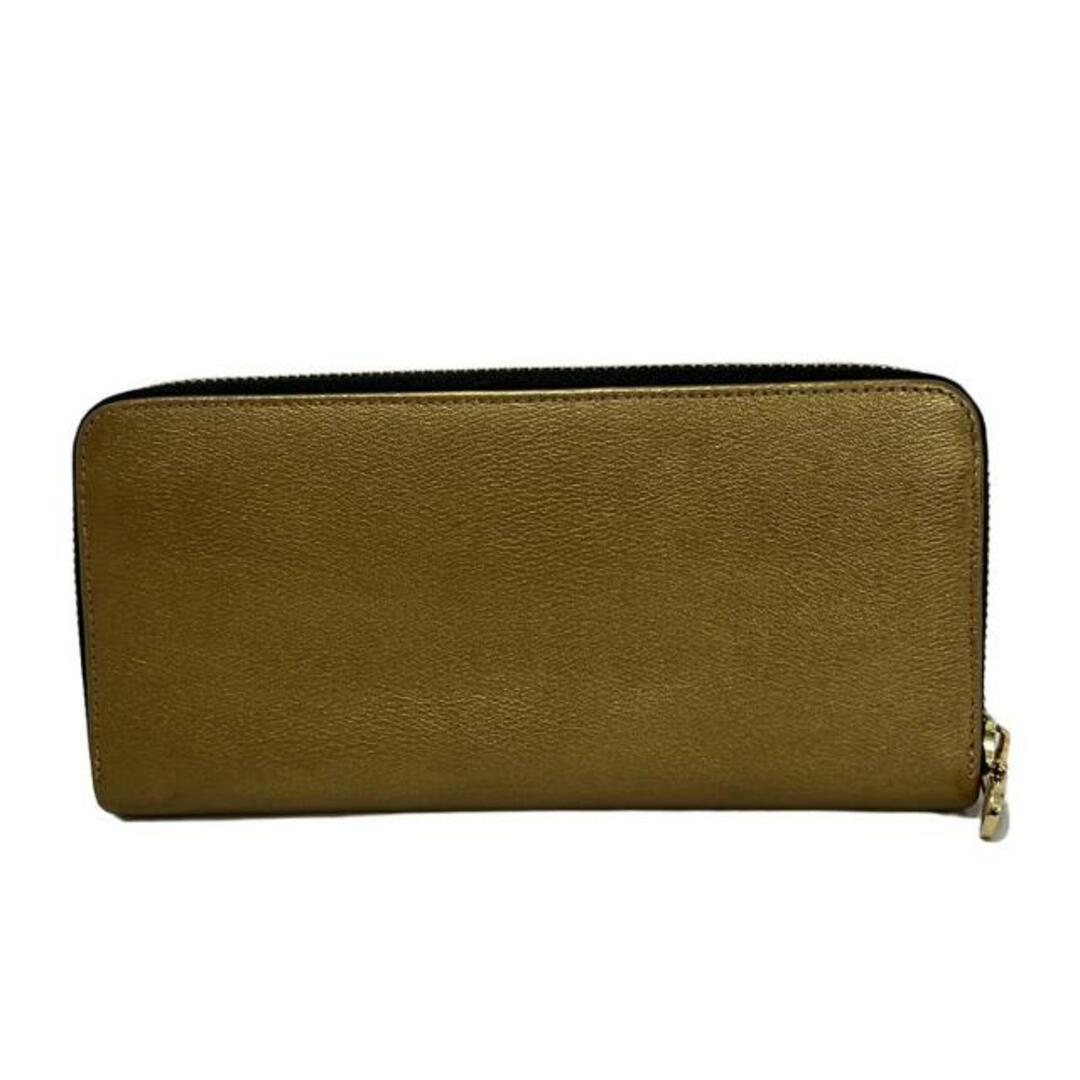 LOEWE - LOEWE(ロエベ) 長財布 - 118.30.F13 ゴールド ラウンド LOEWE - LOEWE(ロエベ) 長財布 - 118.30.F13 ゴールド ラウンド