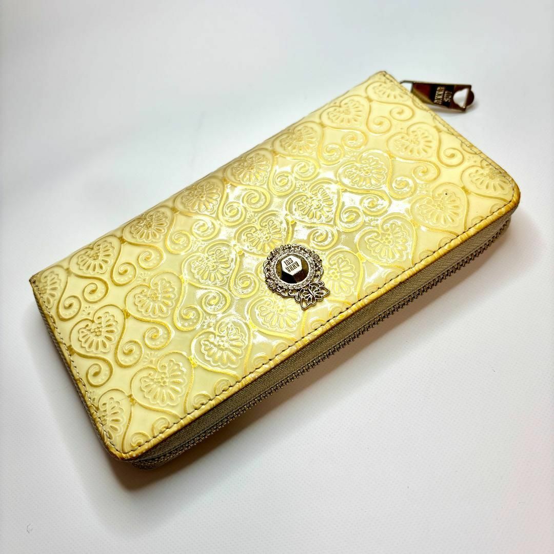 ANNA SUI - ANNASUI アナスイ 長財布 ラウンドファスナー ANNA SUI - ANNASUI アナスイ 長財布 ラウンドファスナー