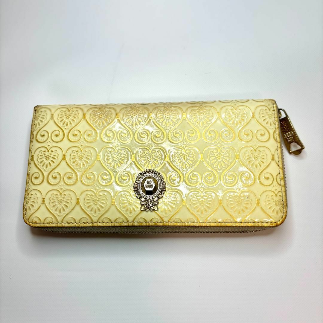 ANNA SUI - ANNASUI アナスイ 長財布 ラウンドファスナー ANNA SUI - ANNASUI アナスイ 長財布 ラウンドファスナー