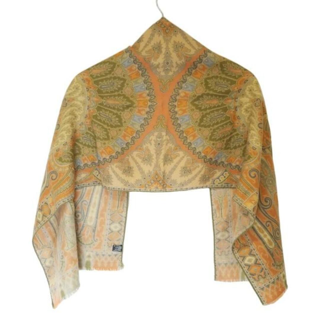 ETRO - ETRO(エトロ) ストール(ショール)美品 - ベージュ ETRO - ETRO(エトロ) ストール(ショール)美品 - ベージュ