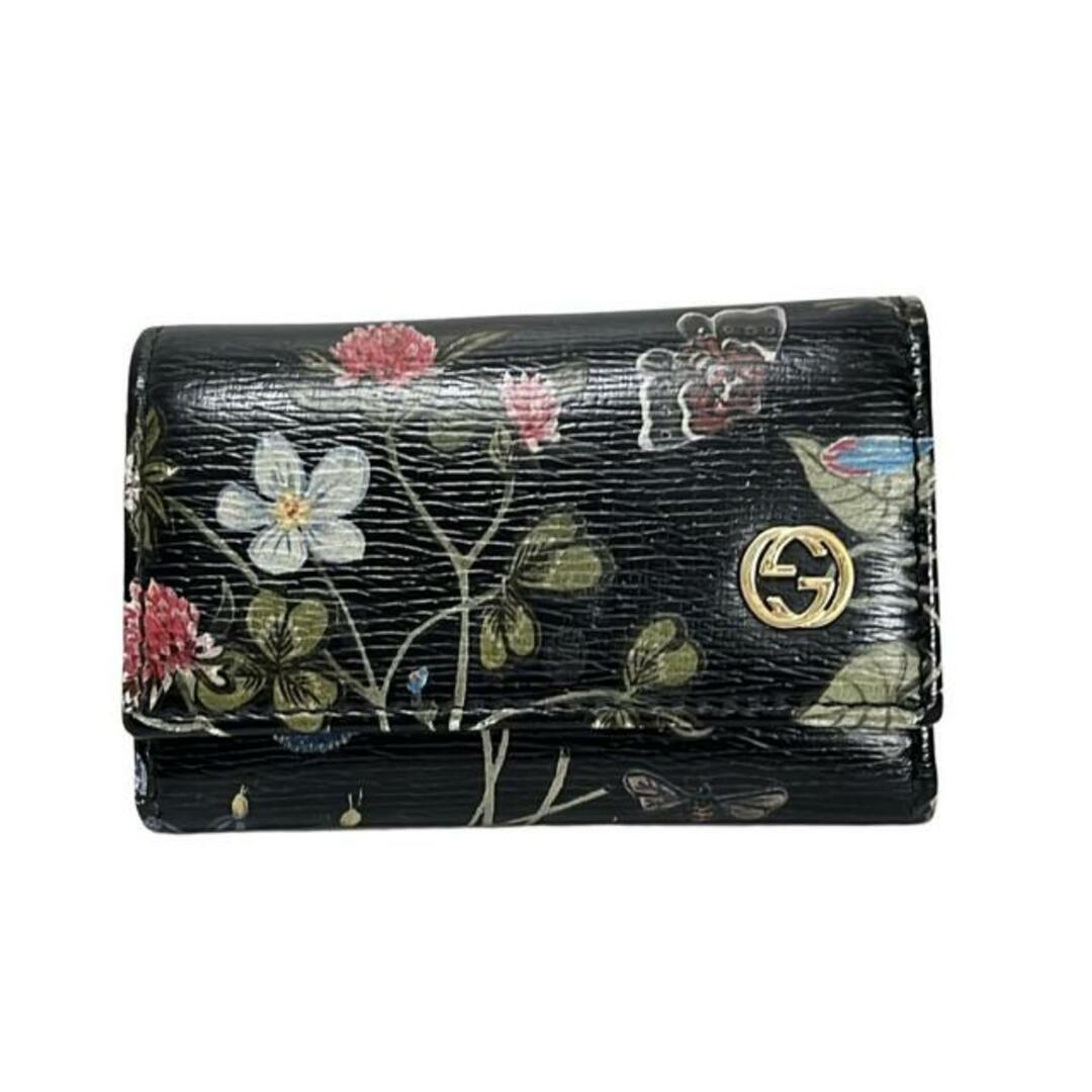 GUCCI - GUCCI(グッチ) キーケース ベティ 309706 黒×ダーク GUCCI - GUCCI(グッチ) キーケース ベティ 309706 黒×ダーク