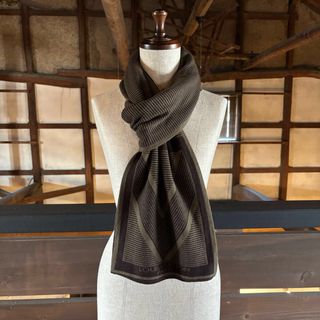 LOUIS VUITTON - LOUIS VUITTON カシミア ストール ロゴ LOUIS VUITTON - LOUIS VUITTON カシミア ストール ロゴ