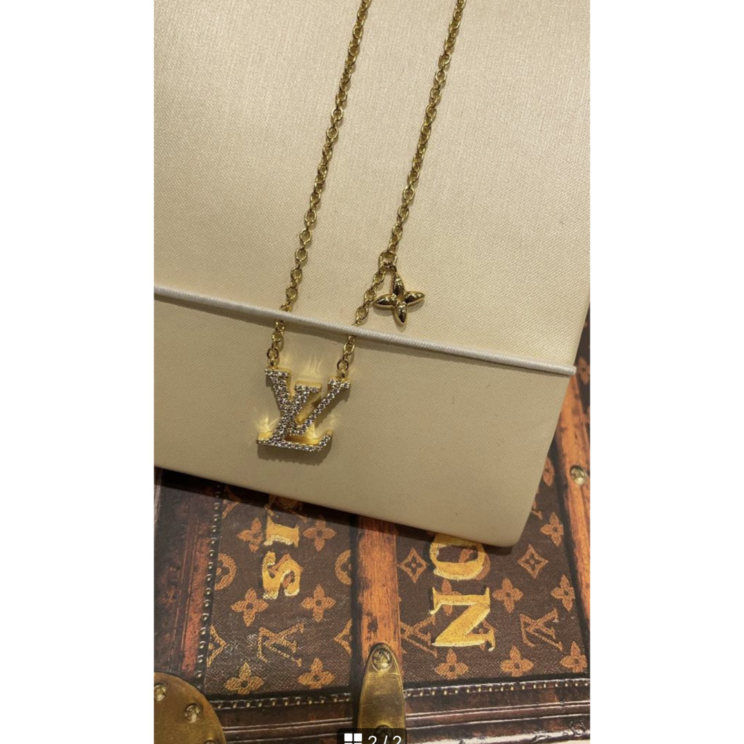 LOUIS VUITTON - LOUIS VUITTON ルイヴィトン ネックレス ライン LOUIS VUITTON - LOUIS VUITTON ルイヴィトン ネックレス ライン