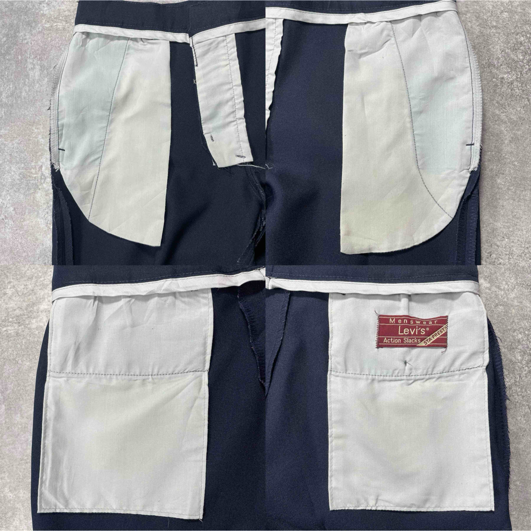Levi's - 80s Levi's ACTION SLACKS スラックス TALONZIPの通販 Levi's - 80s Levi's ACTION SLACKS スラックス TALONZIPの通販
