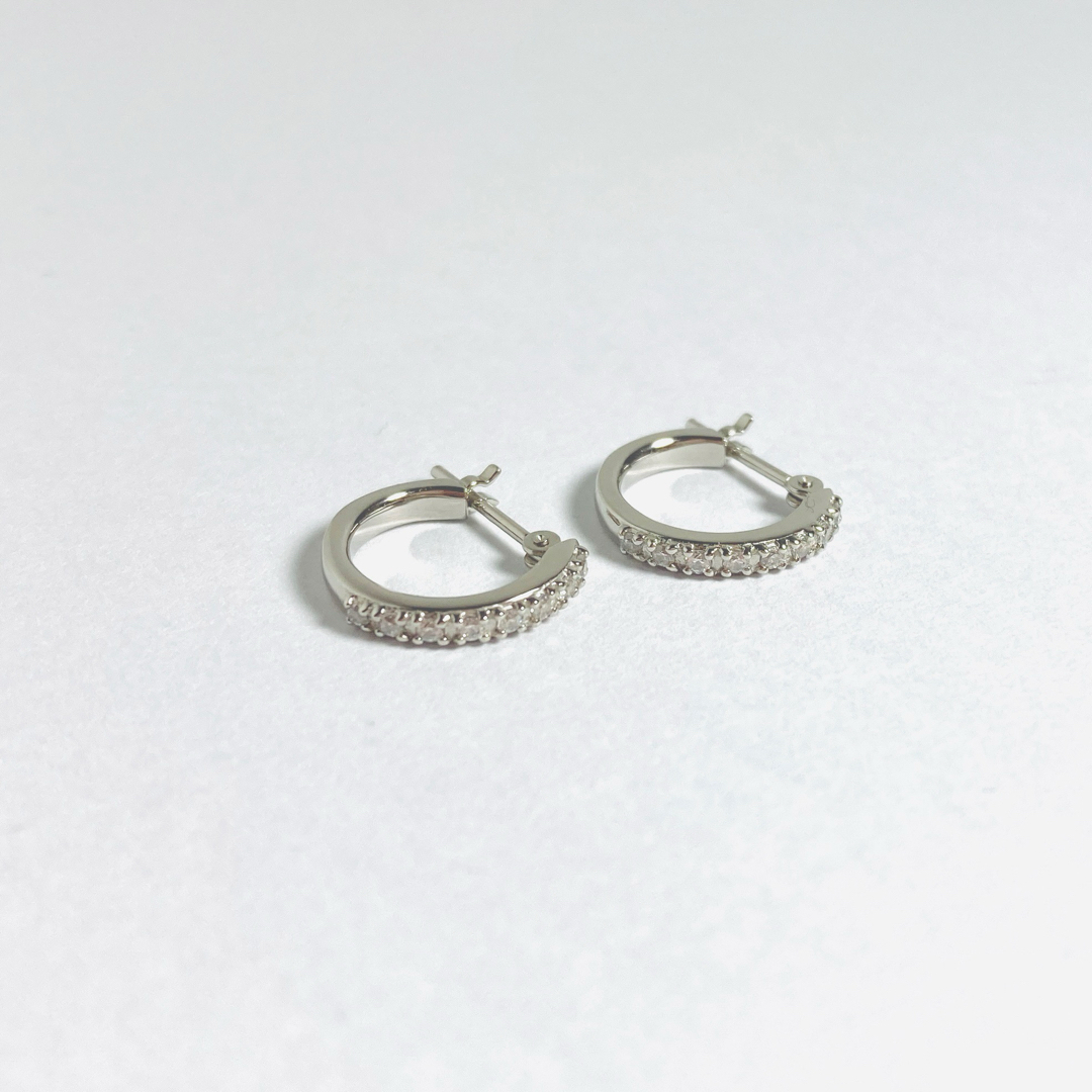 Jouete - 【限定値下】Jouete ジルコニア フープピアス Jouete - 【限定値下】Jouete ジルコニア フープピアス