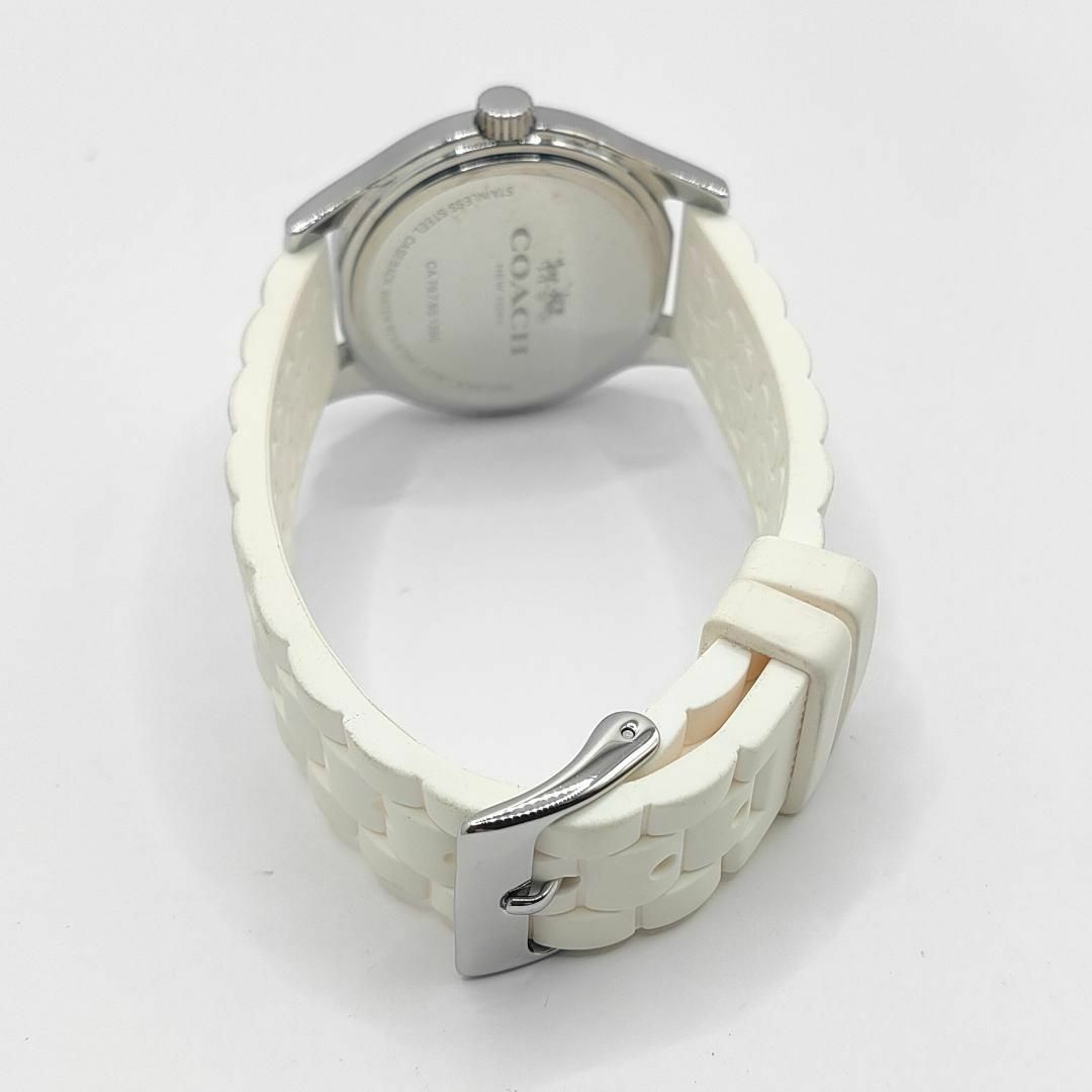 COACH - COACH コーチ シグネチャー柄 レディース腕時計 ラバー COACH - COACH コーチ シグネチャー柄 レディース腕時計 ラバー