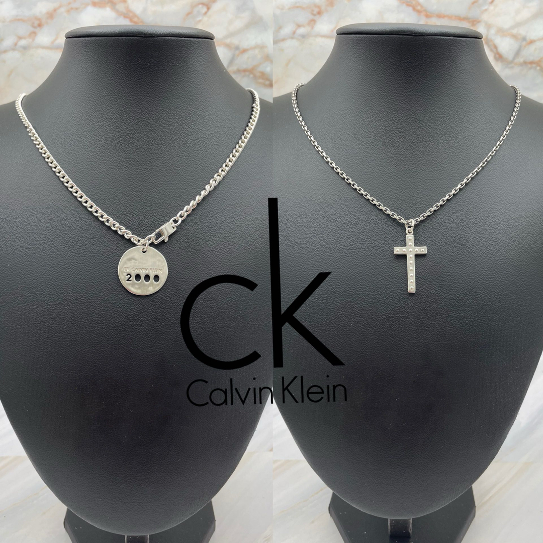 Calvin Klein - Calvin Klein SV925 ネックレス クロス2000年 Calvin Klein - Calvin Klein SV925 ネックレス クロス2000年