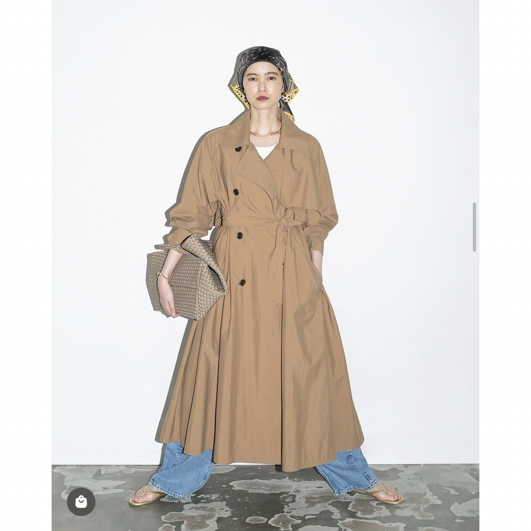 DEUXIEME CLASSE - 24SS HAUNT ハウント トレンチコート 大草 DEUXIEME CLASSE - 24SS HAUNT ハウント トレンチコート 大草