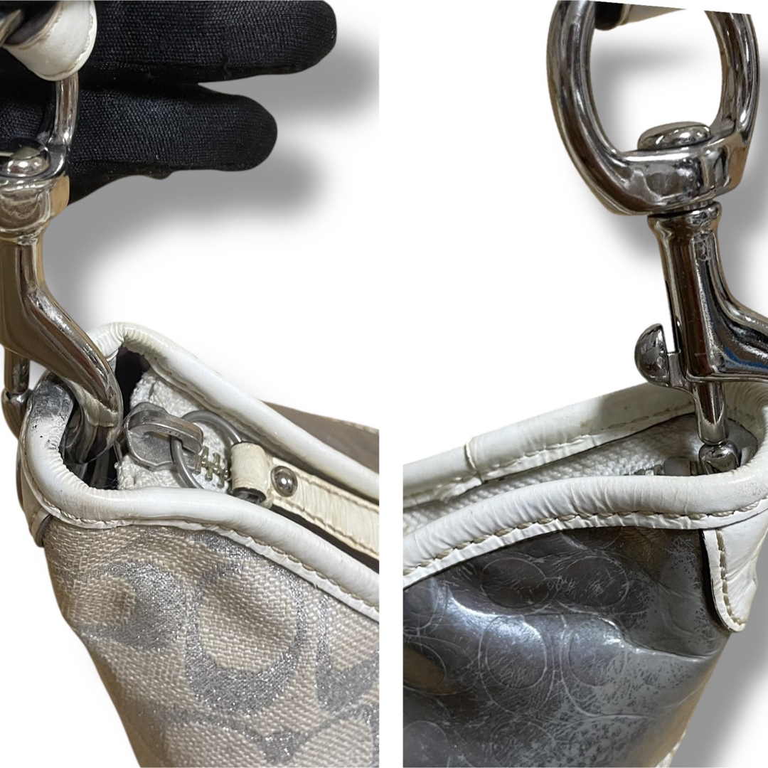 COACH - 美品 コーチ ショルダーバッグ 肩掛け アクセサリー COACH - 美品 コーチ ショルダーバッグ 肩掛け アクセサリー