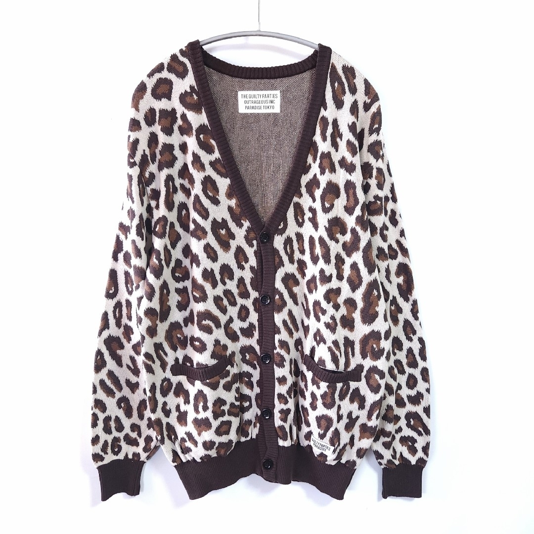 WACKO MARIA - 23ss WACKO MARIA レオパードジャガード WACKO MARIA - 23ss WACKO MARIA レオパードジャガード